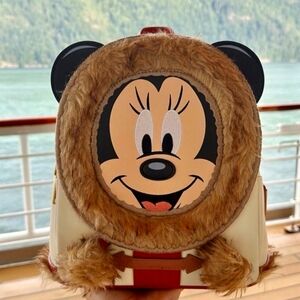 Loungefly 2025 Disney Cruise Line DCL Alaska Minnie Mouse  Backpack NWT